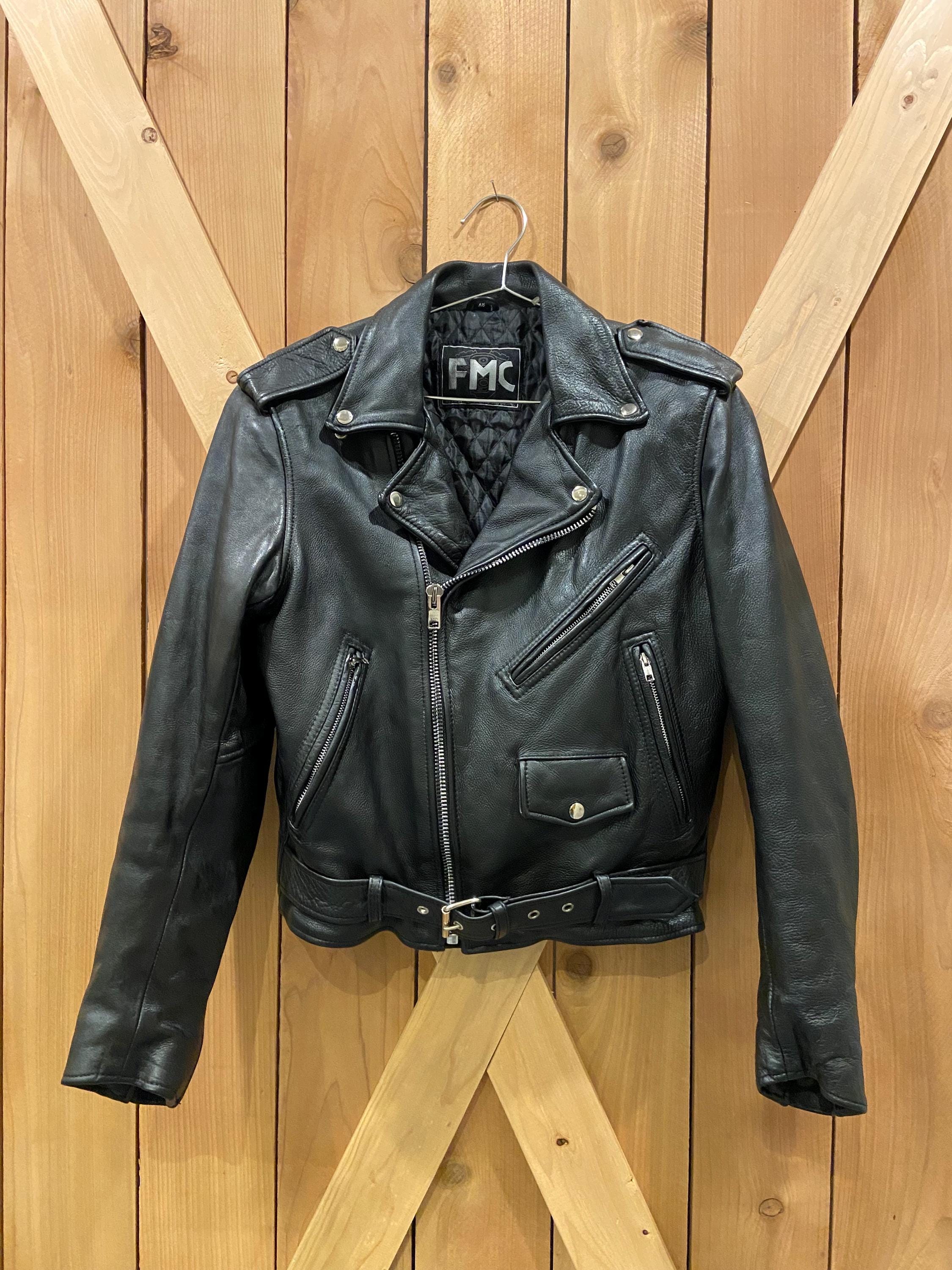 Fmc Leather Jacket - Etsy Fmc Leather Jacket - Etsy