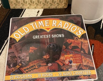 Old time radio, greatest show, cassette set