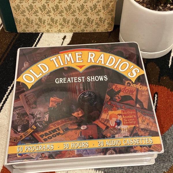 Old time radio, greatest show, cassette set