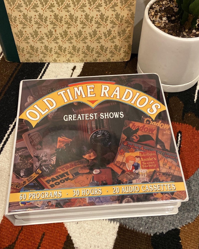 Old time radio, greatest show, cassette set image 1