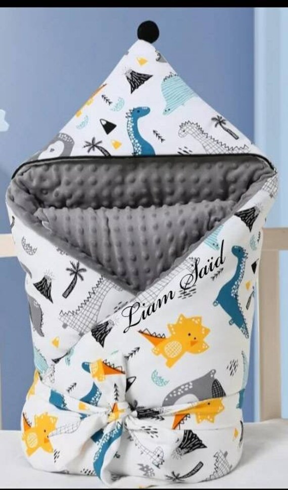 Nid d'ange Personnalisé/Couverture d'emmaillotage /