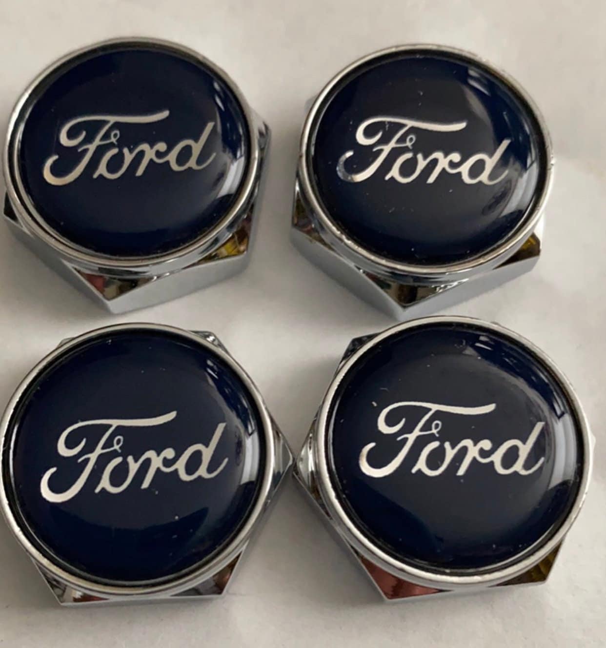 Ford License Plate Screw Covers With Attachments Etsy UK