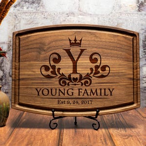 Personalized Christmas Cutting Board, Custom Cutting Board, Charcuterie Board, Custom BBQ Cutting Board, Christmas Gifts for Him and Her