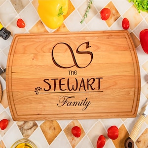 Personalized Christmas Cutting Board, Custom Cutting Board, Charcuterie Board, Custom BBQ Cutting Board, Christmas Gifts for Him and Her