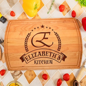 Personalized Christmas Cutting Board, Custom Cutting Board, Charcuterie Board, Custom BBQ Cutting Board, Christmas Gifts for Him and Her