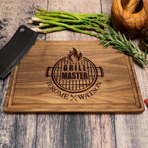 Personalized Cutting Board, Charcuterie Board, Custom BBQ Cutting Board,  Personalized Christmas Cutting Board, Gift For Him