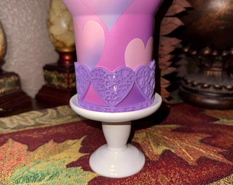Valentine Heart Tumbler Boot, Red White Pink, Protective Sleeve, HOT SELLER