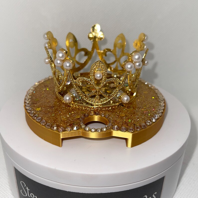 Wickedly Witch Hat Topper, Rhinestone Crown Tumbler Topper, Spiderweb