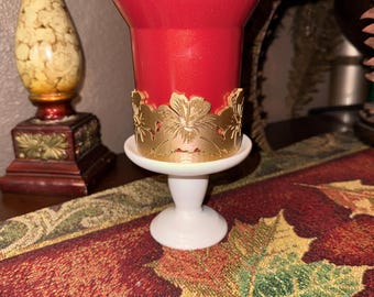 Gold Hibiscus Tropical Flower Tumbler Boot, Tumbler Boot Sleeve, fits Stanley Tumblers and others, unique gift