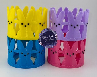 Easter Bunny Tumbler Boot, Tumbler Boot Sleeve, Pastel Easter Bunnies Spring, Fit's Stanley Tumblers, Protective Sleeve, CUSTOMIZE