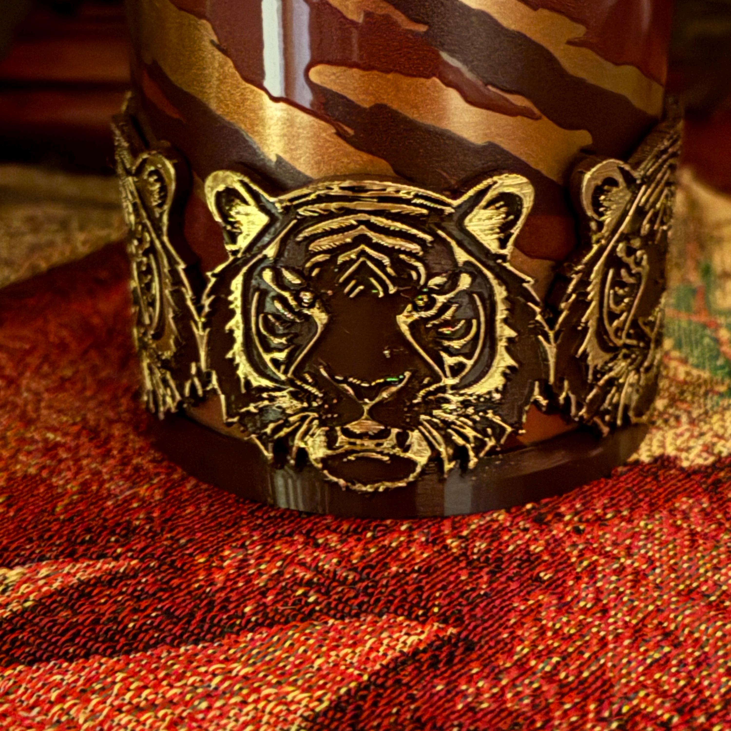 Tiger Face Tumbler Boot, Fits Your 20/30 Oz 40 Oz Stanley