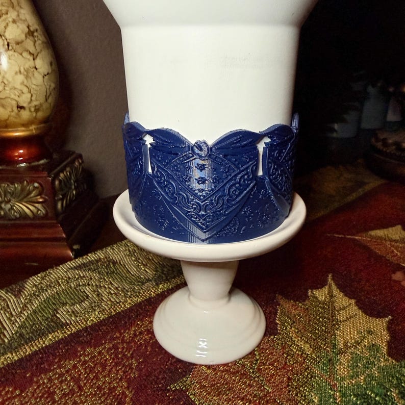 Red Blue Tumbler Boot, fits 32 or 40 oz Hydrojug Tumbler, Cup Boot Sleeve, bandanna paisly print Blue Bandana Boot