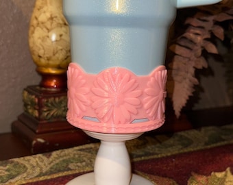 Daisy Sunflower Tumbler Boot, Protective Sleeve, Floral Boot, Fit's 20 30 and 40 oz  Stanley, Flowers Tumbler Accessories