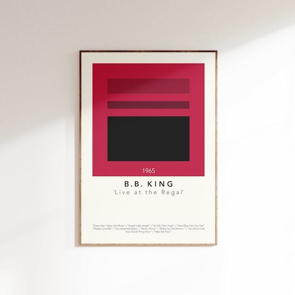 Bb King Art - Etsy