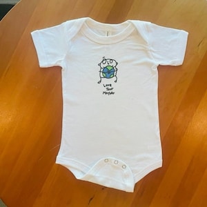LOVE YOUR MOTHER infant onesie