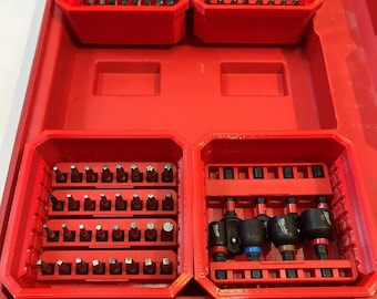 Milwaukee Slim Packout Short Bit Bin