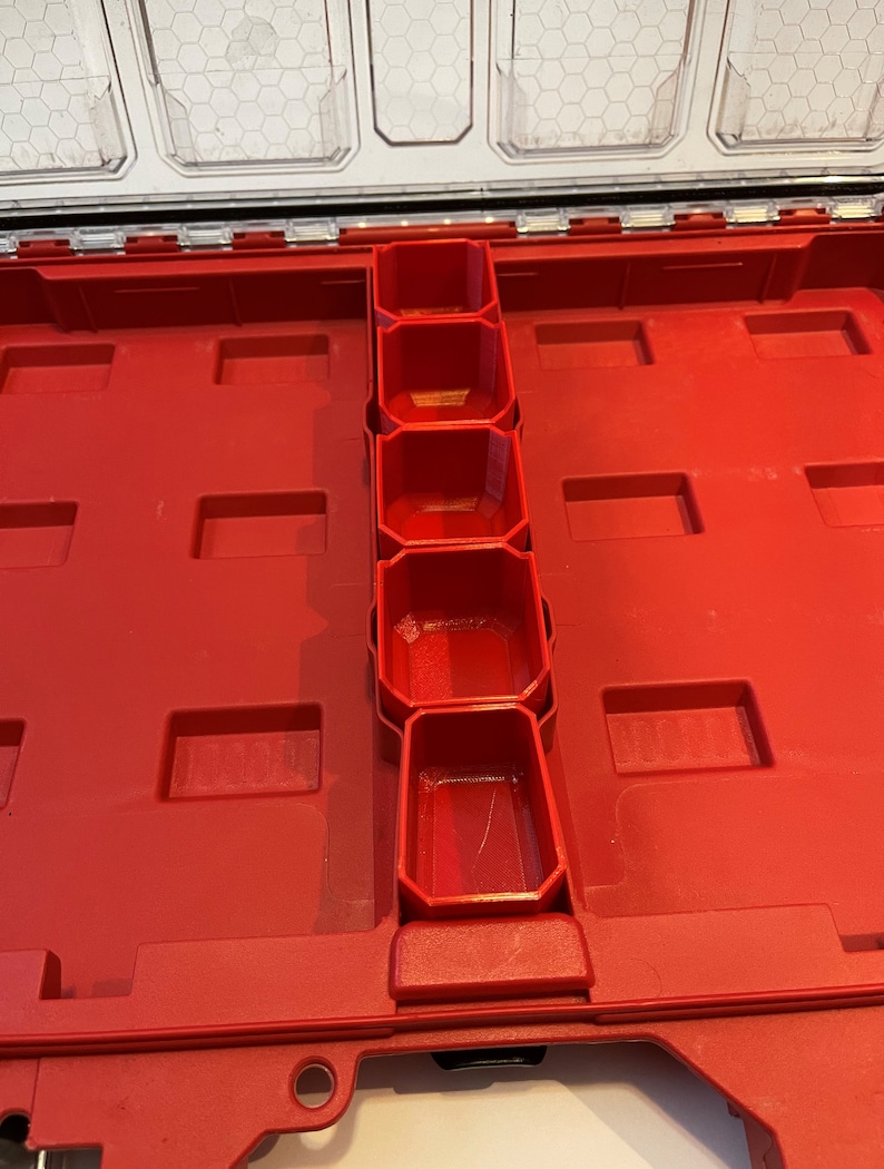 Milwaukee Packout Low Profile Middle Bins Etsy