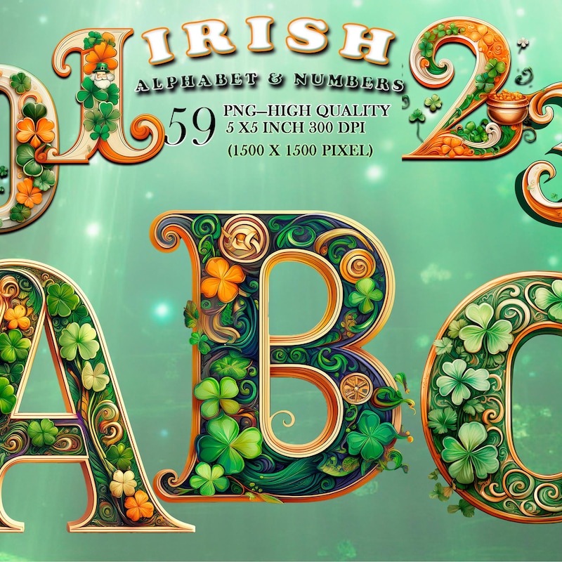 Irish Celtic Fonts for Canva - Etsy