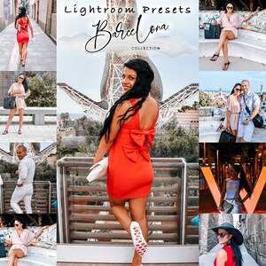 3 LIGHTROOM Presets, Mini Barcelona Collection, Travel Presets, Mobile Presets, Desktop Presets, Instagram Photo Filter, Blogger Influencer