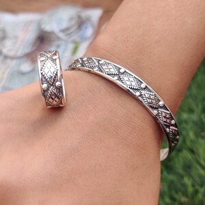 Mooie designer-armband* 925 sterlingzilveren armband*Handgemaakte armband*Armband kopen met ring gratis*Extreem mooie armband*Ringmaat 3 TOT 12