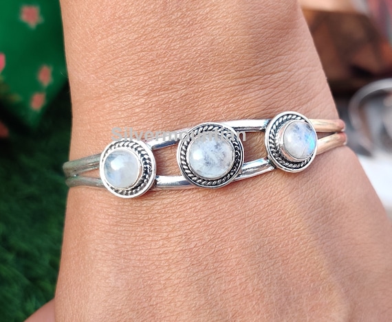 Moonstone bangle discount