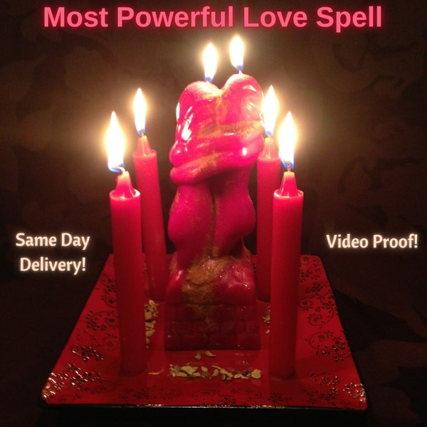 LOVE Spell,EXTREMELY Powerful,Strongest Love Spell,Only Love Me,OBSESSION & Commitment Love Spell,Love Binding Spell, Same Day Casting!