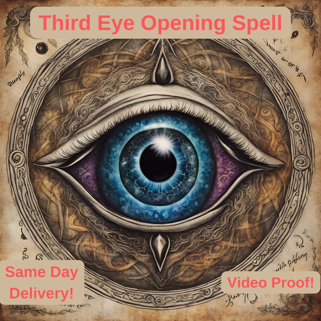 Eye Ritual THIRD EYE OPENING Ritual, Extremely Powerful, Natural Ability Ritual ...