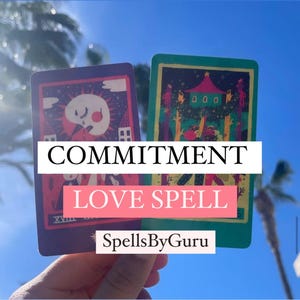Strong Commitment Love Spell | Same Day Casting / Tarot Reading
