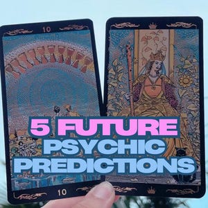 5 Future Psychic Reading Predictions, SAME DAY Psychic Tarot Reading, Future Medium Reading, Future Predictions Love