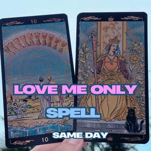 LOVE ME Only SPELL - Powerful Love Spell Strengthen Your Relationship, Passionate Relationship, Unbreakable Bond