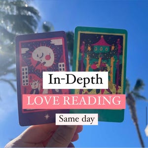 Love Tarot Reading Same Day, Twin Flame Reading, Soulmate Reading, Medium Reading with Tarot Cards, Psychic Love Reading