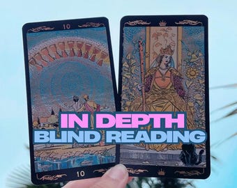 Detailliertes BLIND PSYCHIC READING | Gleicher Tag, Blind Reading ohne Fragen, Blind Psychic Love Reading