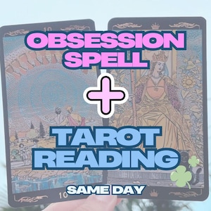 Krachtige liefdesspreuk voor obsessie en tarotkaartlezen met 1 vraag