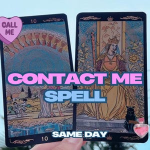 Extreme CONTACT ME Now SPELL | Relationship Spell, Call Me Back, Call Me, Text Me, Reconciliation Spell