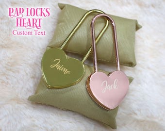 Customized Large Padlock, Engagement Love Lock, Personalized Heart Pad Lock, Paris Padlock, Engraved Heart Padlock, Anniversary Gifts.