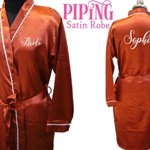 Sage Green Robes Bridal Party Robes Personalized Bridal Party Gift Custom Name Bridesmaid Proposal Gifts Hen Party Robe Birthday Party Robe