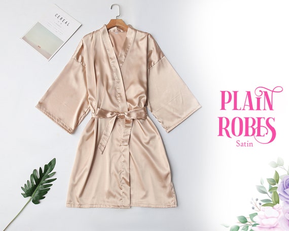 Blank silk robes deals