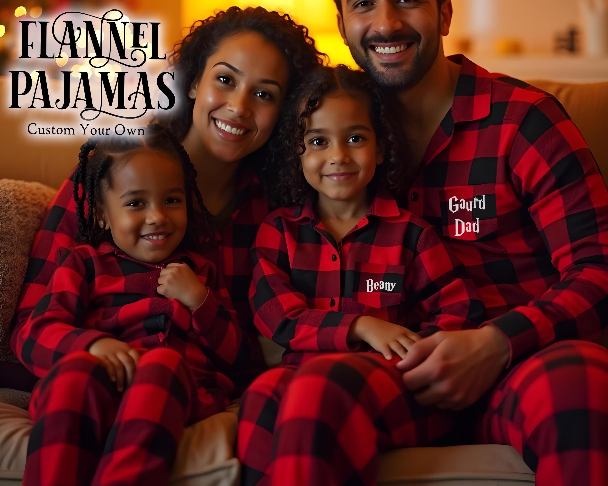 Tartan pj bottoms family sale