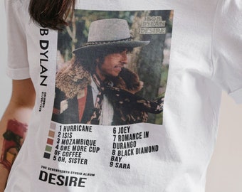 bob dylan desire t shirt