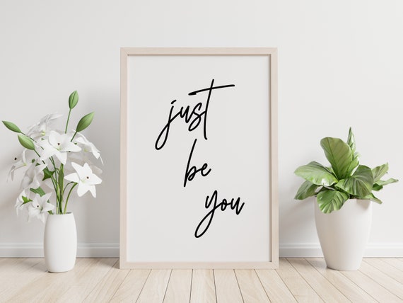 Yes You Can Printable. Quote Print. Inspirational Quote. Motivational  Print. Quote Wall Art. Printable Wall Art. Wall Art Prints. Wall Decor 