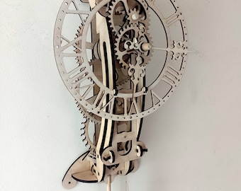 RE-6 Clock (6mm ply) *LASER FILES*