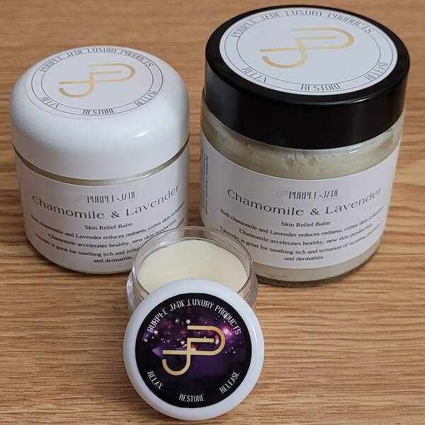 Chamomile and Lavender Skin Relief Balm