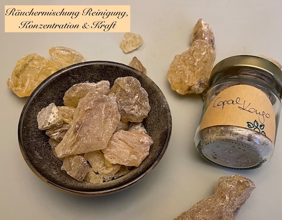 Copal Kongo incense - cleaning of rooms & magical objects, concentration, power and shamanic material