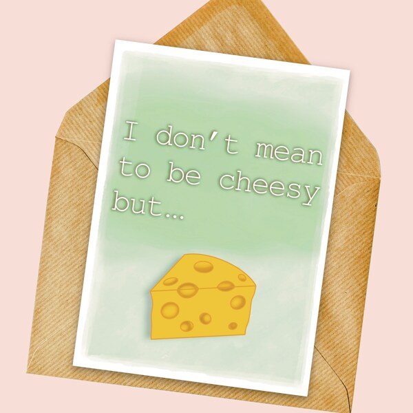 Grateful Pun Card Etsy