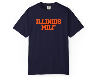 Illinois Milf T-shirt | Tailgate Threads State Tee