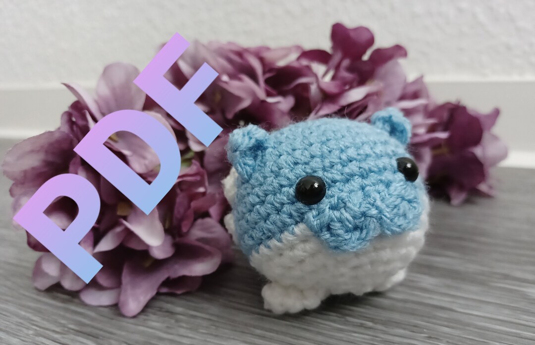 Spheal Amigurumi Crochet Pattern Pdf Cute Pokemon Seemops Etsy