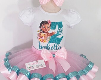 Baby Moana Tutu Etsy