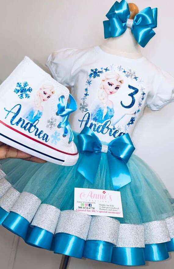 Birthday Frozen Tutu/elsa Frozen 