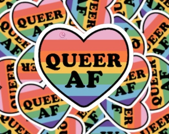 LGBTQ Pride Vinyl Sticker Bundle: Water Resistant