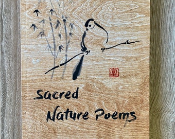 Poesia della natura sacra di Colin Willcox - Amanti della natura - Libri di poesie - Amanti degli uccelli - Poesia meditativa - Regali di poesia - Consapevolezza - Amore